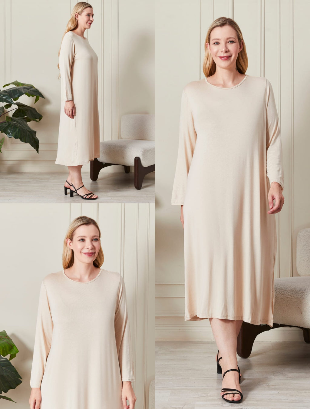 Basic Unterkleid-langarm