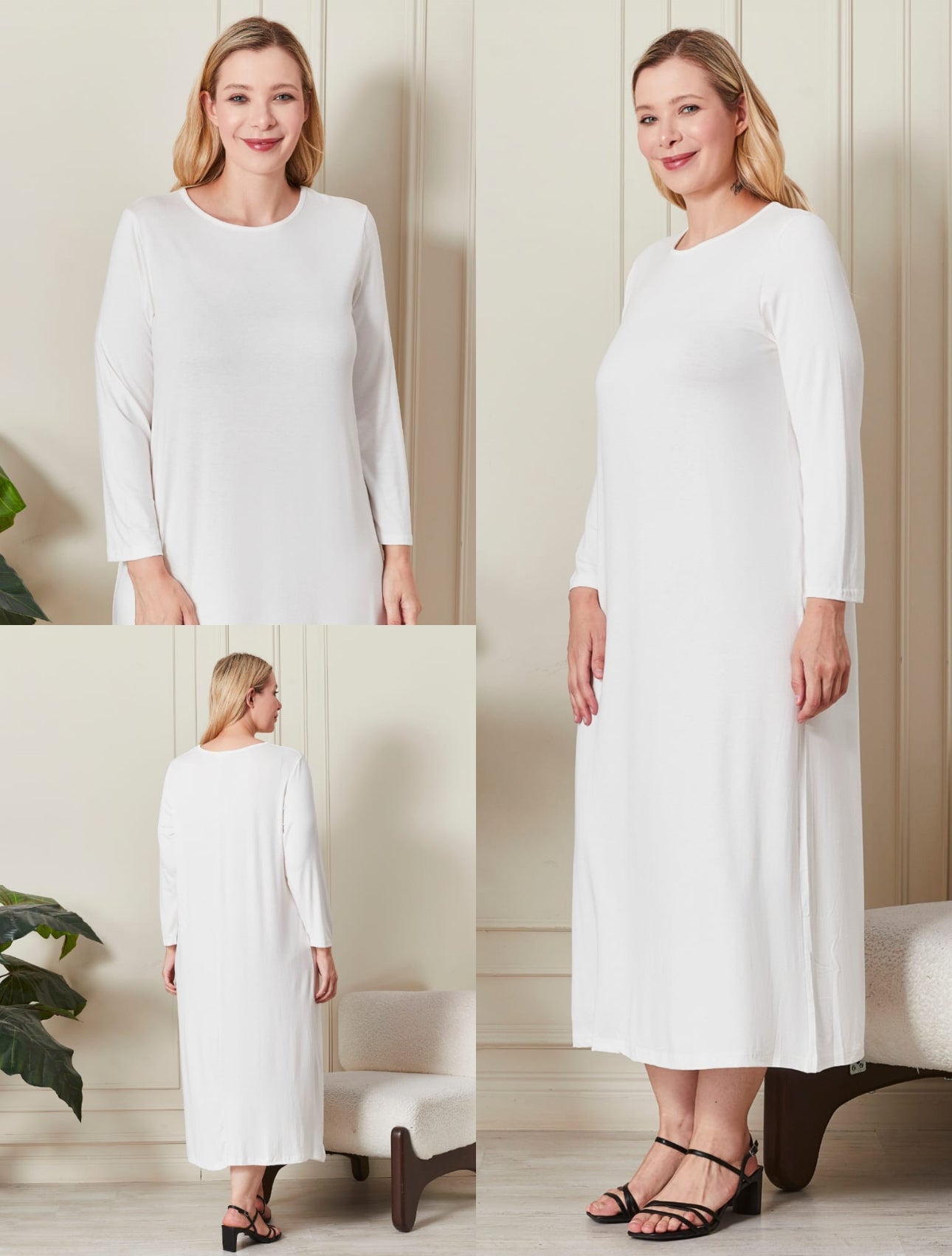 Basic Unterkleid-langarm