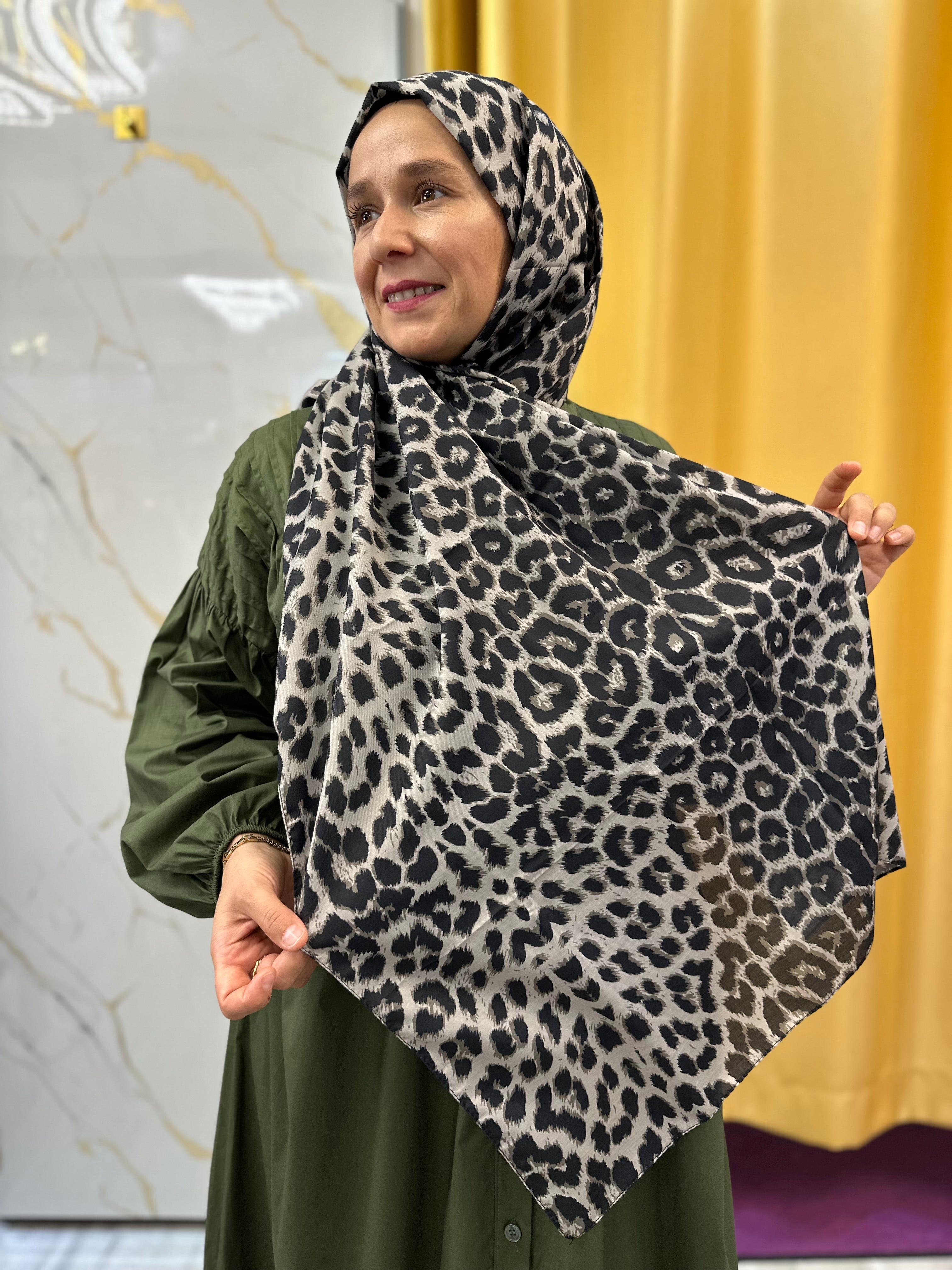 Leopard Hijab
