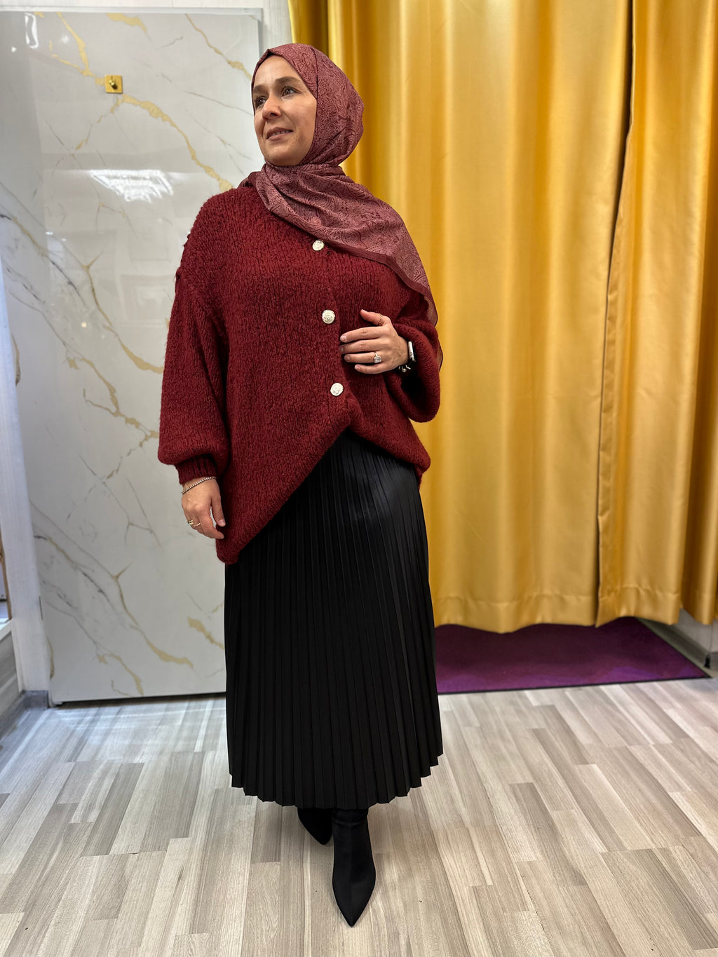 Elvina - Plissee Rock