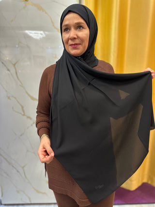 Krepp Hijab