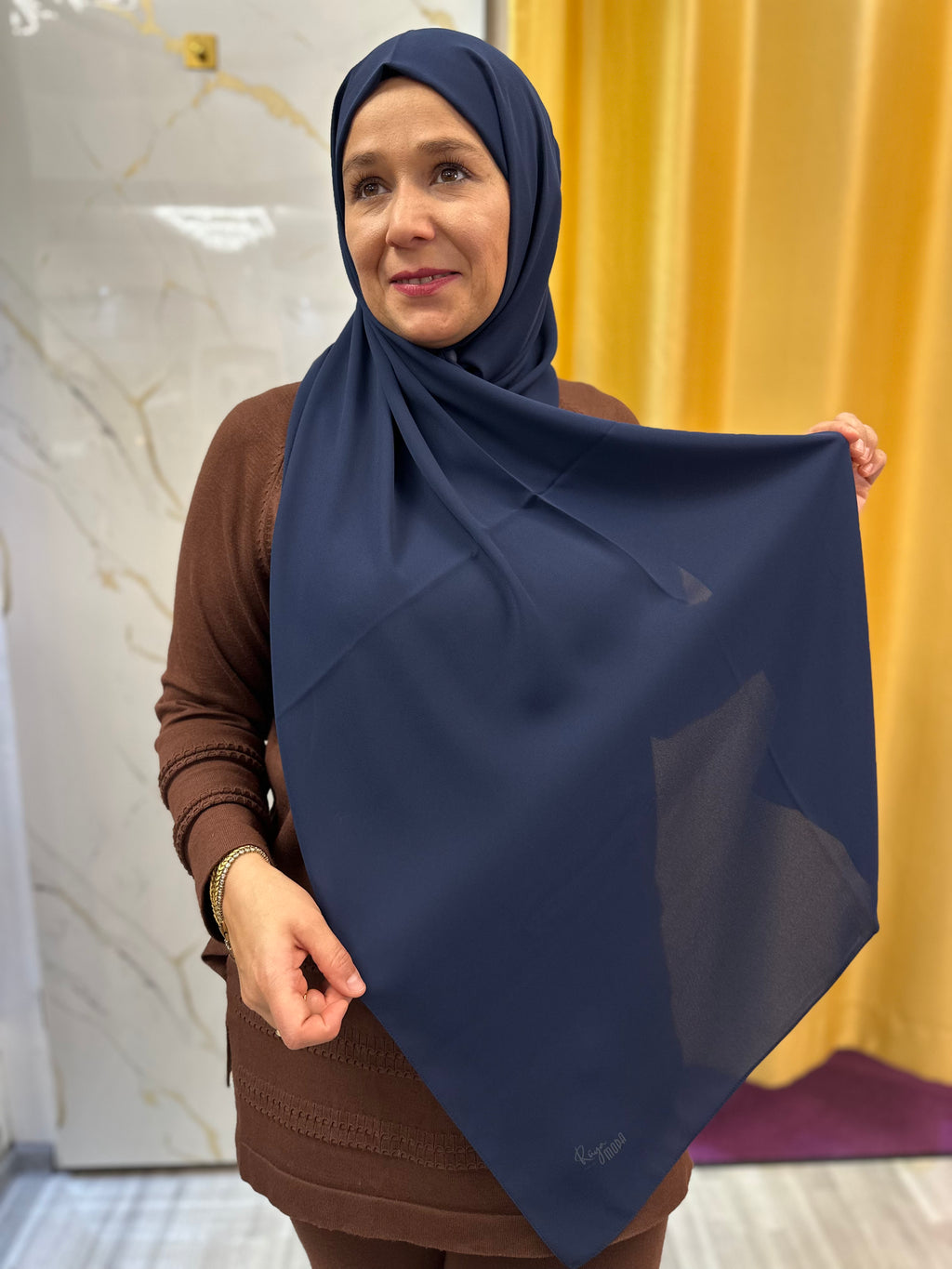 Krepp Hijab