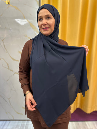 Krepp Hijab