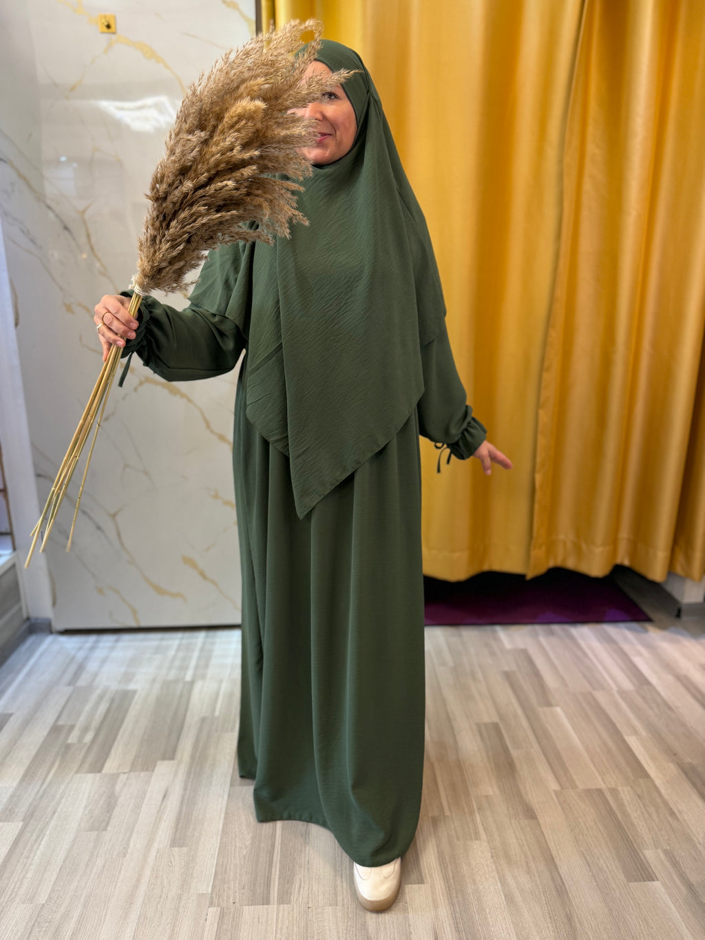 NUR -  Abaya Set mit Khimar