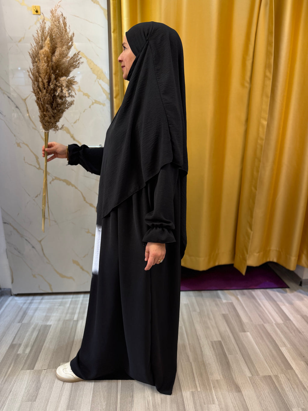 NUR -  Abaya Set mit Khimar