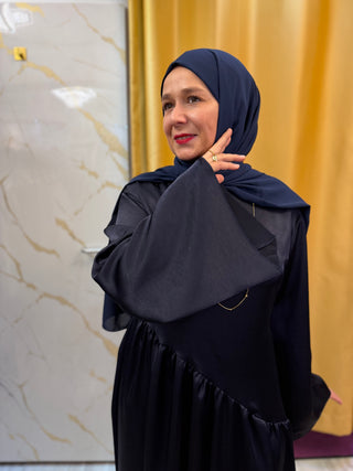 Satin- Kleid