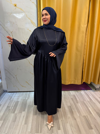 Satin- Kleid