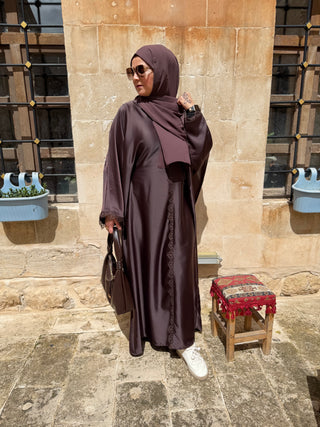 Satin- Abaya