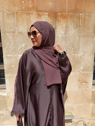 Satin- Abaya