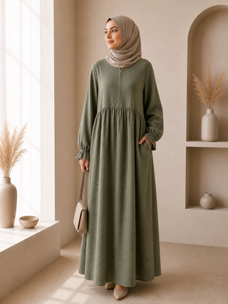 MUSSELIN - Kleid