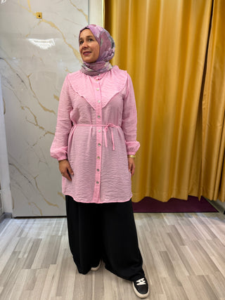 Rüya moda- Tunika aus Modal-Tüll