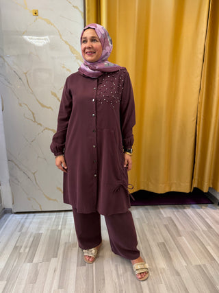 Rüya moda - 2 Teiler mit Kapuzen ￼ Oberteil