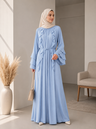 Rüya moda - Kleid mit Volantärmel