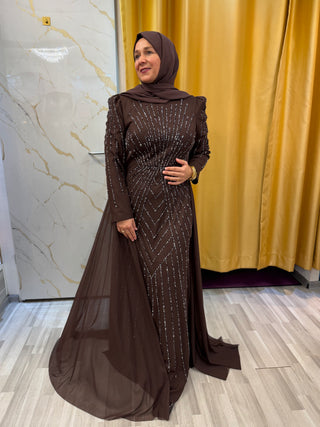 Rüya moda - Abendkleid mit Strassdetails