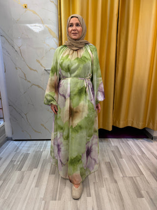 Chiffon Sommerkleid
