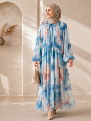 Chiffon Sommerkleid