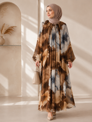 Chiffon Sommerkleid