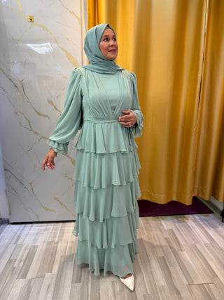 Elegantes Stufenkleid