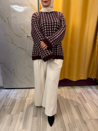 Pullover mit Muster