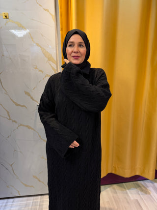 Zopfstrickkleid