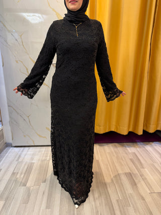 Elegantes Spitzenkleid