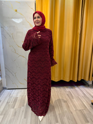 Elegantes Spitzenkleid