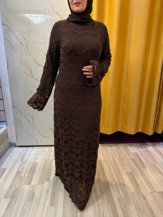 Elegantes Spitzenkleid