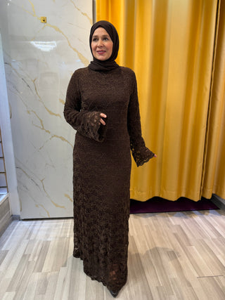 Elegantes Spitzenkleid