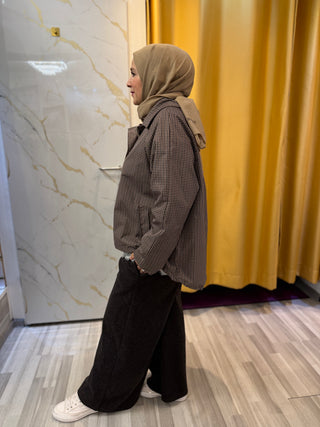 Jacke mit Karomuster