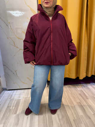 Pufferjacke mit Stehkragen