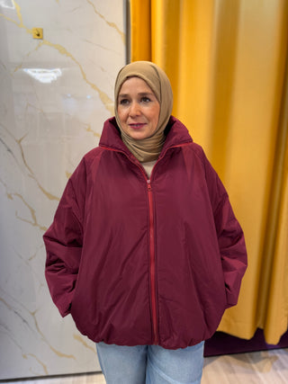 Pufferjacke mit Stehkragen