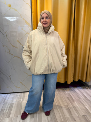 Pufferjacke mit Stehkragen