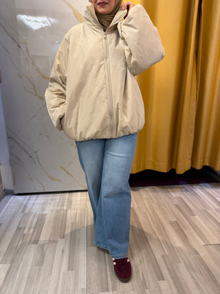 Pufferjacke mit Stehkragen