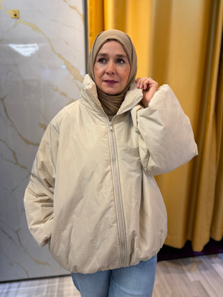 Pufferjacke mit Stehkragen