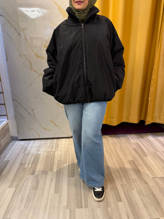Pufferjacke mit Stehkragen