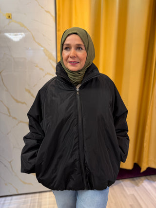 Pufferjacke mit Stehkragen