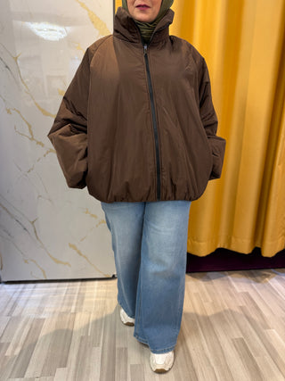 Pufferjacke mit Stehkragen